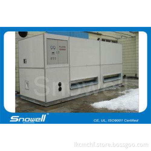 20ton/24H Industrial Plate Ice Machine For Seafood With Ref